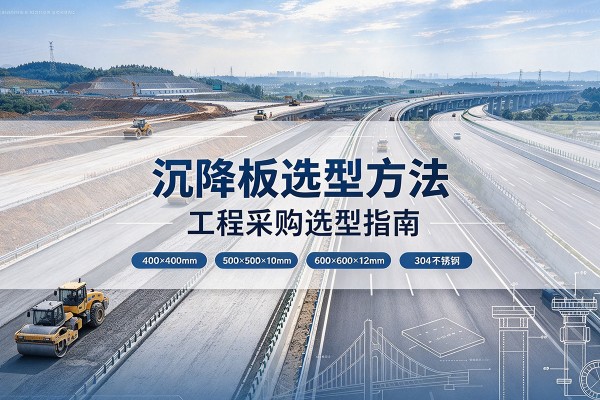 义乌沉降板选择方法