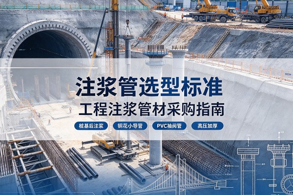 义乌注浆管选型标准